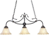 Island/Pool Table-3 Light Bar - 216253 - Light Center (The)