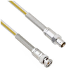 Teflon Jacket Cable Assembly TRB 3-Slot Plug to 3-Lug Cable Jack with Bend Reliefs .236