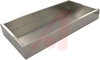 Chassis; Aluminum; 16 in.; 8 in.; 2 in.; Natural; 0.051 in.; 3/16 in. - 70166627 - Allied Electronics, Inc.