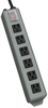 Waber-by-Tripp Lite 6-Outlet Industrial Power Strip, 15-ft. Cord, Locking Switch Cover - UL24CB-15 - Tripp Lite by Eaton