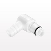 Coupling Insert, Valved, Elbow, Hose Barb -- PLCD23006 - Image