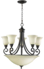 6254-9-86 Mid. Chandeliers-Glass Up - 663407 - Capital Lighting, Inc.