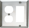 Combination Openings, 1 Duplex Receptacle & 1 Decorator -- SS826 - Image