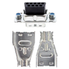 Connectors, Interconnects - D-Sub, D-Shaped Connectors - D-Sub, D-Shaped Connector Housings - 1363743-5748526-1 - Win Source Electronics