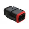 Rectangular Connector Housings - 889-AT06-08SA-SR2BK-ND - DigiKey