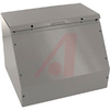 Cabinet, Sloping Panel; Steel; 6.5 in.;9.062 in.; 7.312 in.; Metallic Gray - 70148458 - Allied Electronics, Inc.