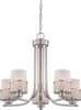 60-4685 Mid. Chandeliers-Glass Up - 654363 - Capital Lighting, Inc.