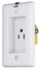 Clock/Display Receptacle -- RR151CHWTR - Image