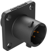 Circular Connector, Rcpt, 3Pos, Flange; Product Range Amphenol Sine/tuchel - 73AC8524 - Newark, An Avnet Company