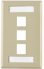 Faceplate, 3Port, Abs, Ivory; Accessory Type Hellermanntyton - 75Y0904 - Newark, An Avnet Company