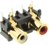 Connector, 2 Pos Ra Jk R-W Gold Rohs Compliant Switchcraft/conxall - 09N0908 - Newark, An Avnet Company