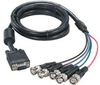 25' DB15HD Male to 5-BNC Male Component Video Cable - 201987 - Computer Network Accessories, Inc.