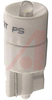 Lamp, White LED, T-3 1/4 Wedge, 12 V AC/DC, 350 mcd, Replaces Incandescent Lamps - 70011810 - Allied Electronics, Inc.
