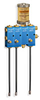 Air Operated Spray PurgeX with Integral Grease Reservoir, 3 Feeds, Buna-N Seals, 8” Nozzles - B3560-403X08 - Oil-Rite Corp.