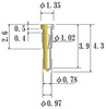 Small Size Socket Pin - NSV0020-GG - JC Cherry, Inc.