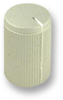 Round Knob, Kmk10, Silver, 6Mm, Spline; Shaft Type Multicomp Pro - 68Y6260 - Newark, An Avnet Company