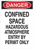 Admittance Sign - 40996 - Brady Corporation