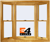 30&deg; Double-Hung Bay Windows - Andersen Corporation