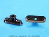 Small Oval Vacuum Suction Cup - OC12-36-NBR - ANVER Corporation