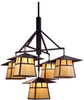 Large Chandeliers-Glass Shade - 82186 - Light Center (The)
