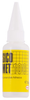 Sicomet 100 Cyanoacrylate Adhesive - Clear Liquid 20 g Bottle Chemical Base - Ethyl - Sicomet 2041306 - -- SICOMET 2041306