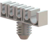 Cable Clamp, Nylon 6.6, Natural, 25.2Mm; Cable Clamp / Clip Type Essentra Components - 66AJ4251 - Newark, An Avnet Company