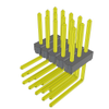 Headers, Male Pins - 612-TSW-105-16-G-T-RA-ND - DigiKey