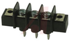 Barrier Terminal Blocks .375 PCB 3P SINGLE Quick connect style -- 70090702