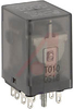Relay;E-Mech;Gen Purp;4PDT;Cur-Rtg 3A;Ctrl-V 110DC;Vol-Rtg 120/28AC/DC;Solder - 70199186 - Allied Electronics, Inc.