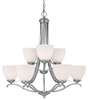 3949MN-202 Mid. Chandeliers-Glass Up - 602942 - Capital Lighting, Inc.