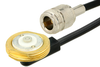 N Female to NMO Mount Connector Cable 180 Inch Length Using RG58 Coax - PE37851-180 - Pasternack