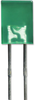 Led, 2Mm X 5Mm, Green, 5Mcd, 568Nm; Led Color Kingbright - 87W9944 - Newark, An Avnet Company