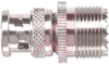 Adapter; UHF Female to BNC Male; Straight; Tarnish Resistant; Gold; PTFE - 70197248 - Allied Electronics, Inc.
