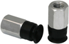 Flat suction cup (round) for smooth or slightly rough surfaces PFYN 8 NBR-AS-55 M5-IG - 10.01.01.10347 - Schmalz Inc.