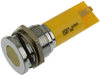Panel Mount Indicator, Led, 16Mm, Yellow, 2.1V; Led Color Apem - 15R9946 - Newark, An Avnet Company