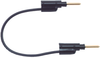 Test Lead, Pin Tip Plug Stackable, Black Rohs Compliant Pomona - 51AH6405 - Newark, An Avnet Company