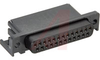 Receptacle, D-Subminiature; Receptacle;25; Plastic; Phosphor Bronze; Amp/HD 20 - 70042949 - Allied Electronics, Inc.