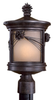 9156-A357-PL 1 Light Post Mount - 9156-A357-PL - Minka Group