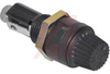 Fuseholder; 3AG Fuse; 20 A; 250 V; Black Thermoplastic; Panel Mount; 2.01 in. H - 70184849 - Allied Electronics, Inc.
