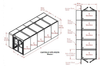 5-Unit Tunnel Low Profile Double Door Air Shower -- CAP701LP-ST5-109270 - Image