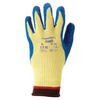 Ansell PowerFlex 80-602 Yellow/Blue 8 Knit Cut-Resistant Glove - ANSI 4 Cut Resistance - Rubber Palm Coating - 076490-03533 - 076490-03533 - R. S. Hughes Company, Inc.