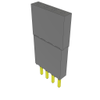 Headers, Receptacles, Female Sockets - 612-ESQ-104-44-G-S-LL-ND - DigiKey
