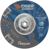 7 x 1/8 TIGER ALUMINUM Type 27 Cut/Grind Combo Wheel ALU30T 5/8-11 Nut - 58222 - Weiler Abrasives
