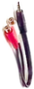 3.5MM STEREO MALE TO 2 X RCA FEMALES 6
