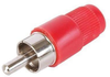 Red Plastic Rca Type Plug; No. Of Contacts Mcm - 38C9341 - Newark, An Avnet Company