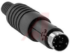 Connector; Plug; 1 A; 100 VAC; 10^8 Ohms; 6; CuSn, Silvered; -25 to degC - 70151587 - Allied Electronics, Inc.