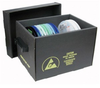 Protektive Pak Impregnated Corrugated Cardboard ESD / Anti-Static Reel Storage Container 37562 - 20 in Length - 7 1/4 in Wide - PROTEKTIVE PAK 37562 - R. S. Hughes Company, Inc.