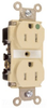 Duplex/Single Receptacle -- TR63-HI - Image