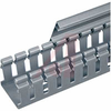 Slotted Duct Divider Wall, PVC,3in X 6ft,LGRY - 70044218 - Allied Electronics, Inc.