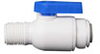 PP4VMC4-MG - Ball Valve, Polypropylene, Male Connector 1/4'' push-to-connect tube, 1/4'' NPT(M) -- GO-01379-69 - Image